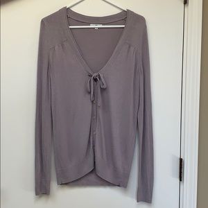 Gap Cardigan in Light Purple Sz M
